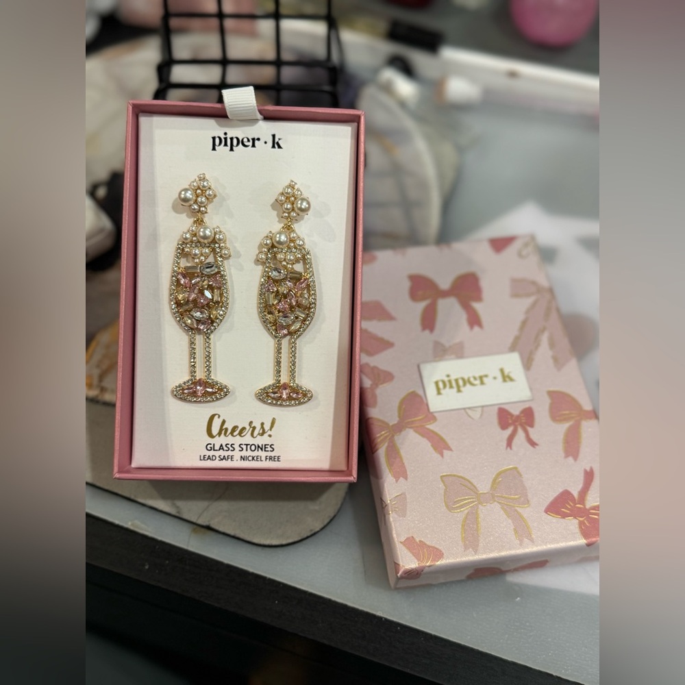 PIPER • K - chandelier earrings - brand new